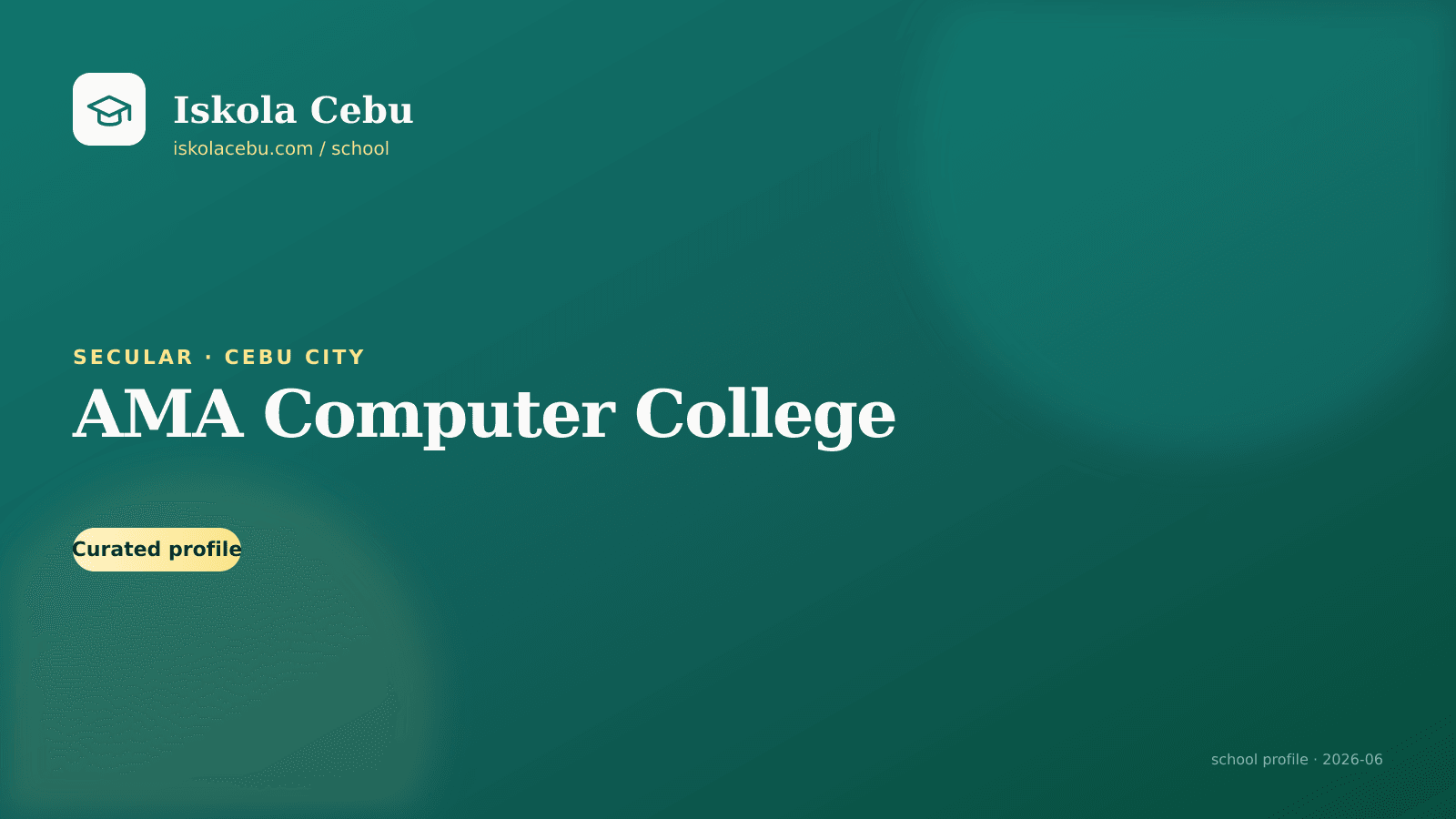 AMA Computer College — Cebu City