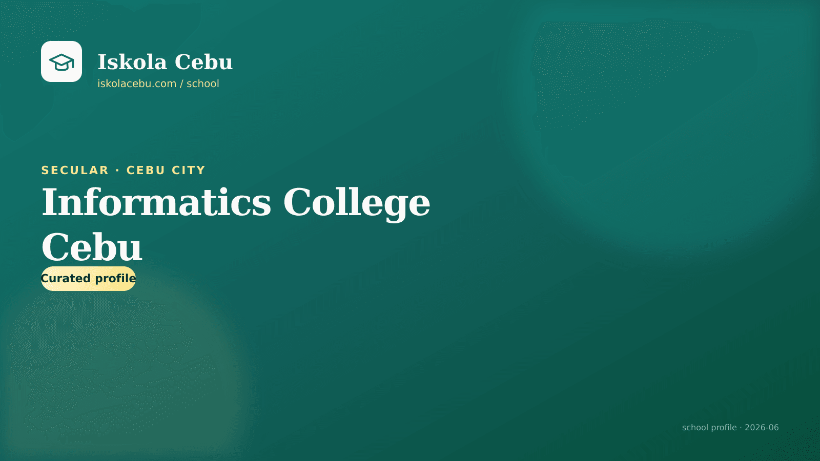 Informatics College Cebu — Cebu City