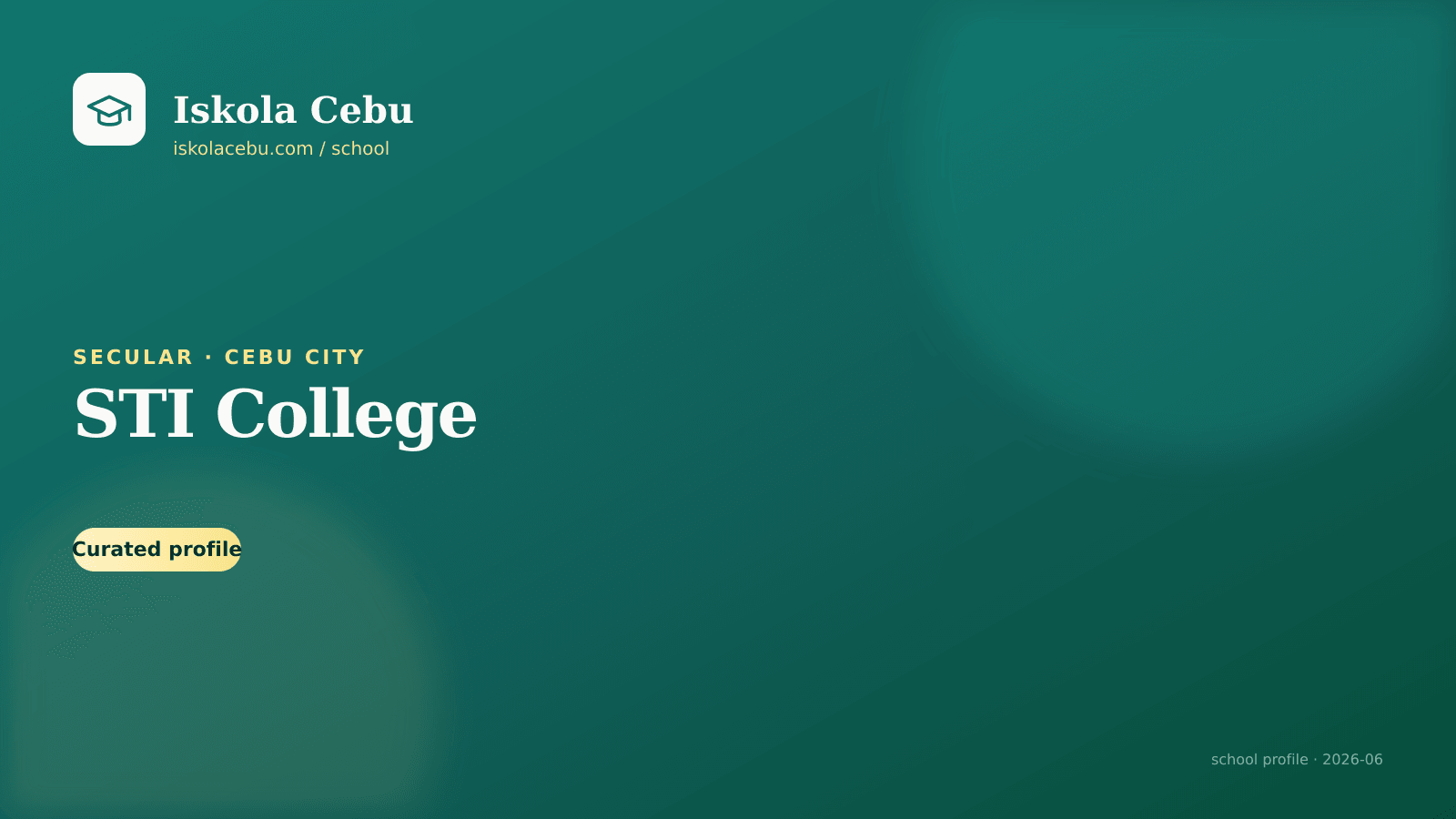 STI College — Cebu City