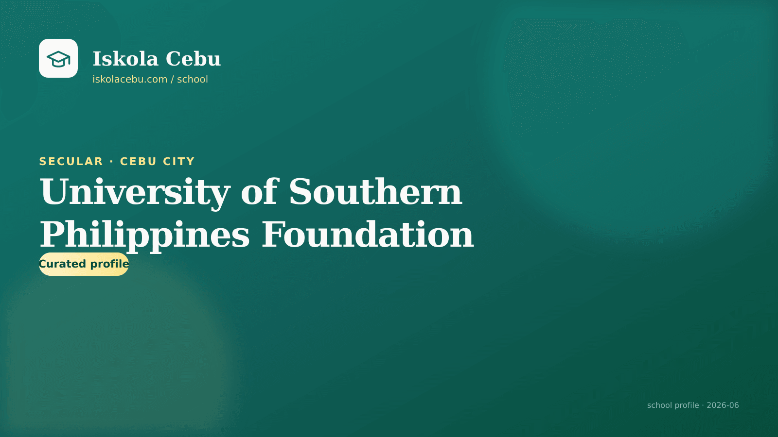 University of Southern Philippines Foundation — Cebu City